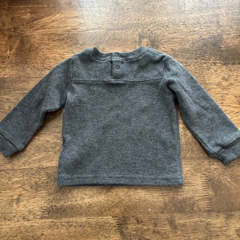 Ralph Lauren Boys 3 months button down and waffle knit shirt